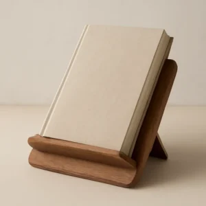 Wood Finish Desktop Book Rest