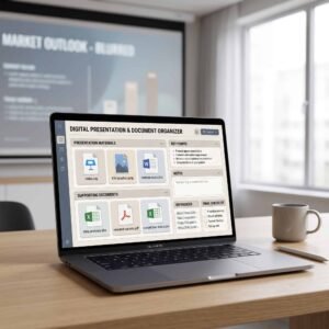 Digital Presentation & Document Organizer