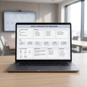 Digital Presentation Organizer