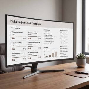 Digital Project & Task Dashboard