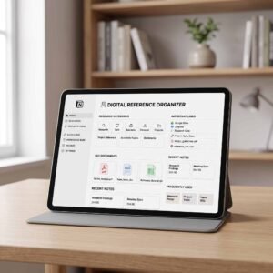 Digital Reference Organizer
