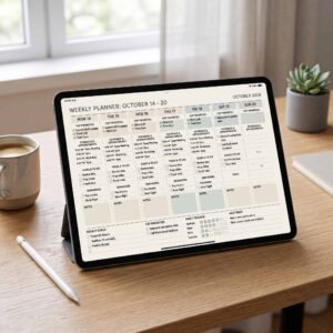 Weekly Planner Template