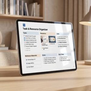 Task & Resource Organizer