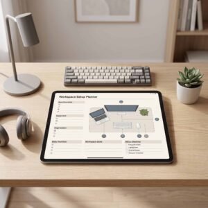 Workspace Setup Planner